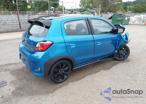 2024 Mitsubishi Mirage Black Edition/Ralliart/Se из США, поврежденный, VIN ML32AWHJ2RH032858